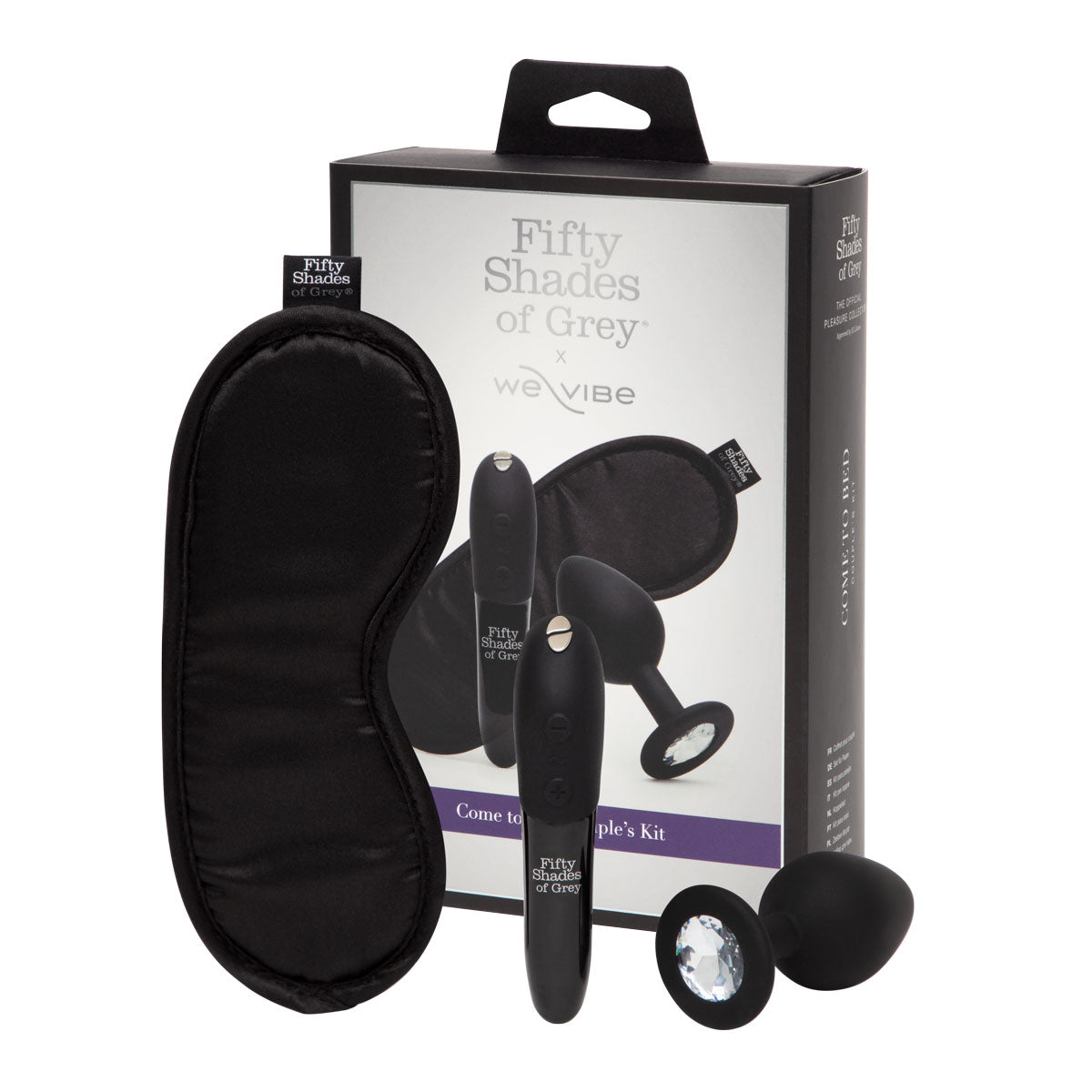 Cinquante Nuances de Grey x We-Vibe - Kit pour couples Prêts à l'emploi