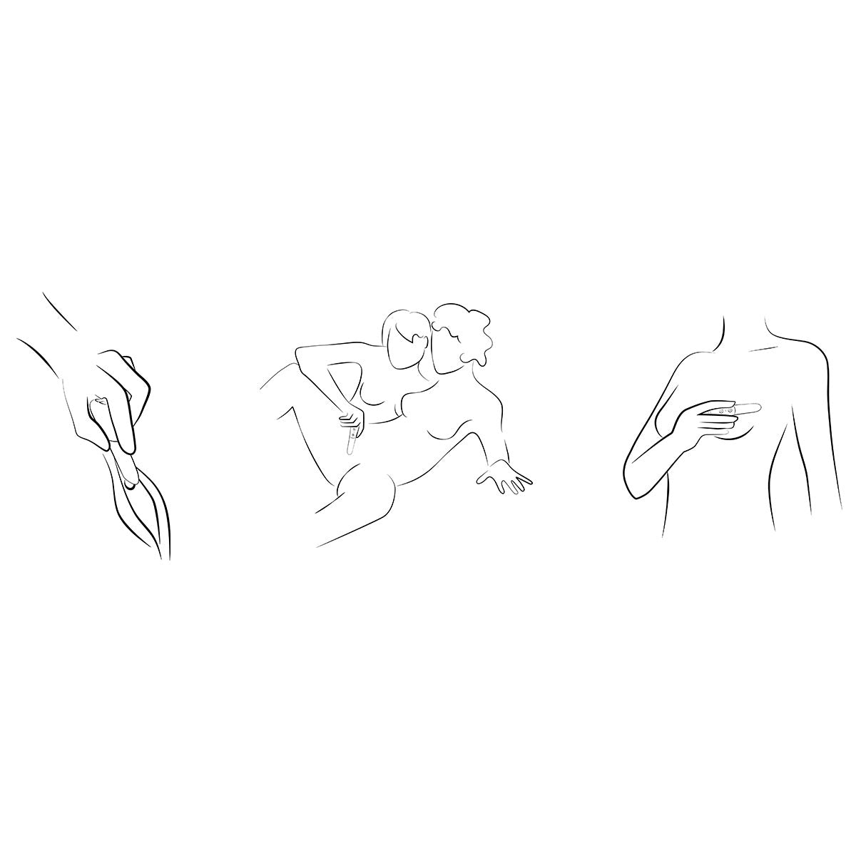 We-Vibe® Forever Favorites - Lay-On Vibrating Massager & Bullet Vibrator Special Edition Set - Red/Coral