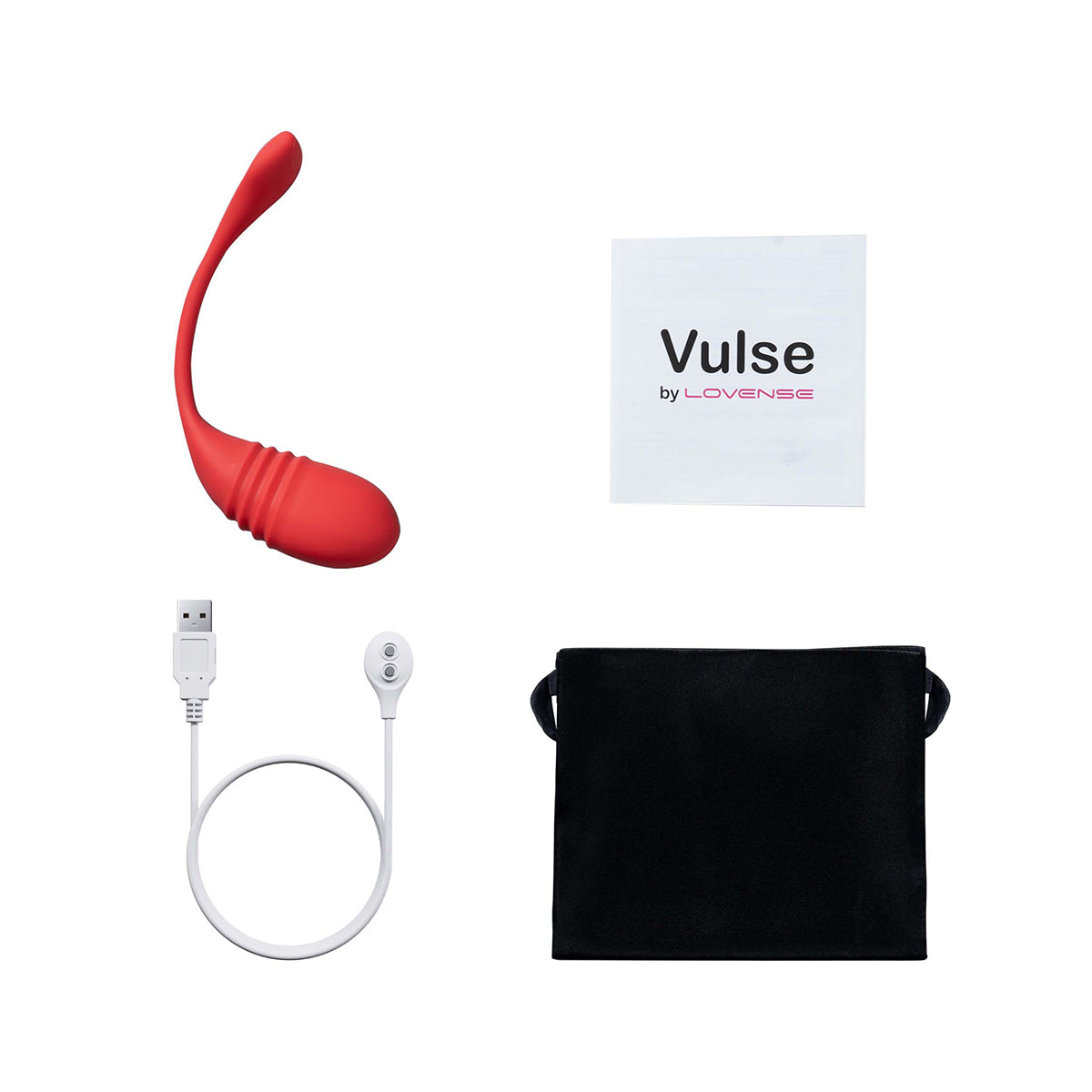 Lovense - Vulse Thrusting / Vibrating Egg - Red