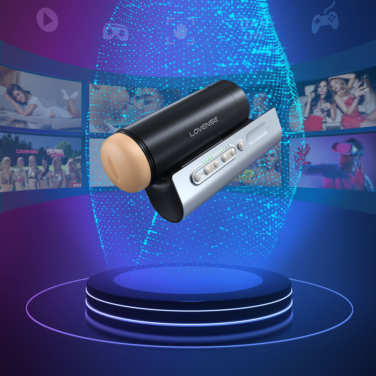 Lovense - Solace Pro - Thrusting Male Masturbator