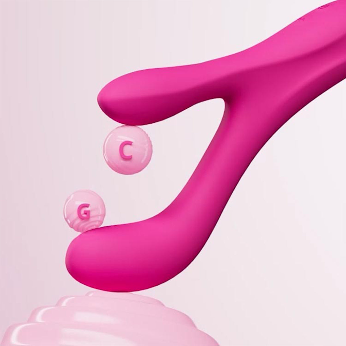 Lovense - Osci 3 - Remote Controlled Oscillating Vibrating & Heating Rabbit Vibrator