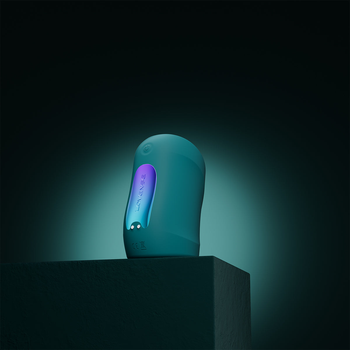 Lovense - Gush 2 - Hands Free Remote Controlled Vibrating and Oscillating Penis Massager