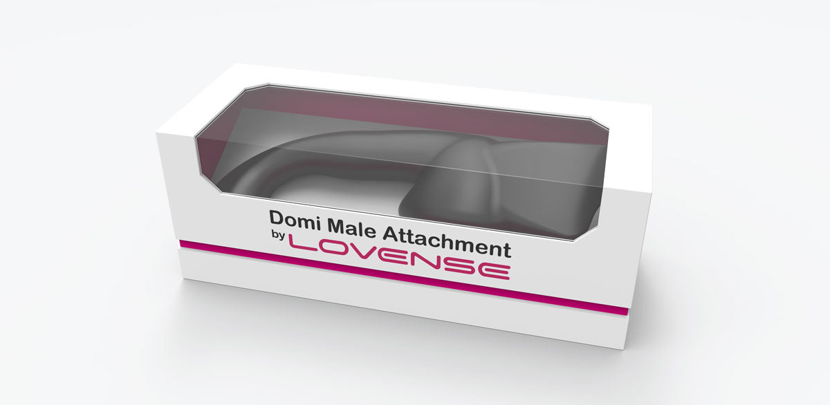 Lovense - Domi 2 - Male Wand Attachment - Black