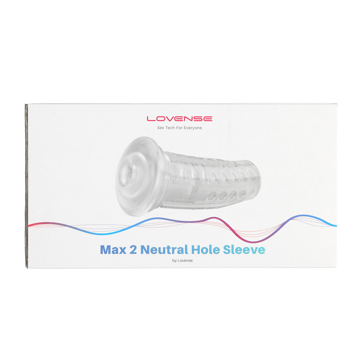 Lovense - Max 2 - Neutral Hole Sleeve - Clear