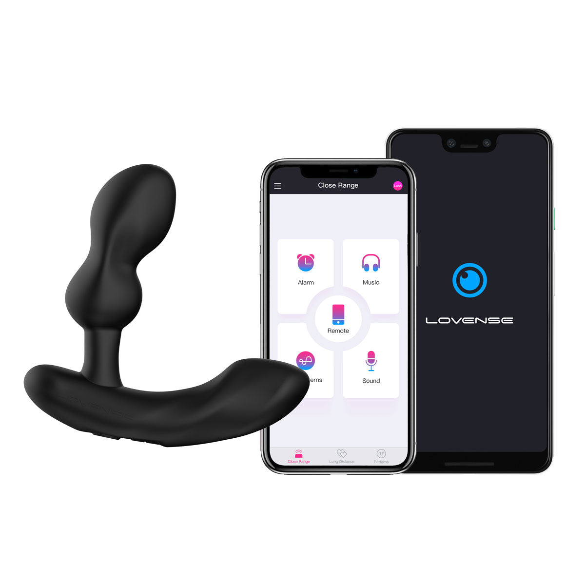 Lovense - Edge 2 - Bluetooth Prostate Massager - Black