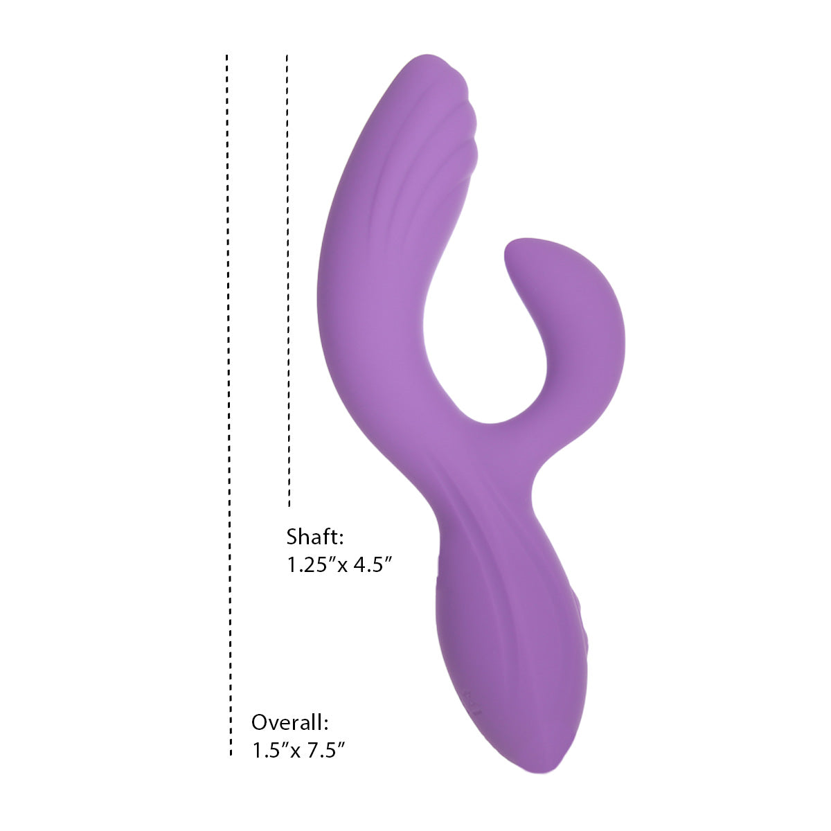BMS - Purple Vibe Dual Vibrating Massager