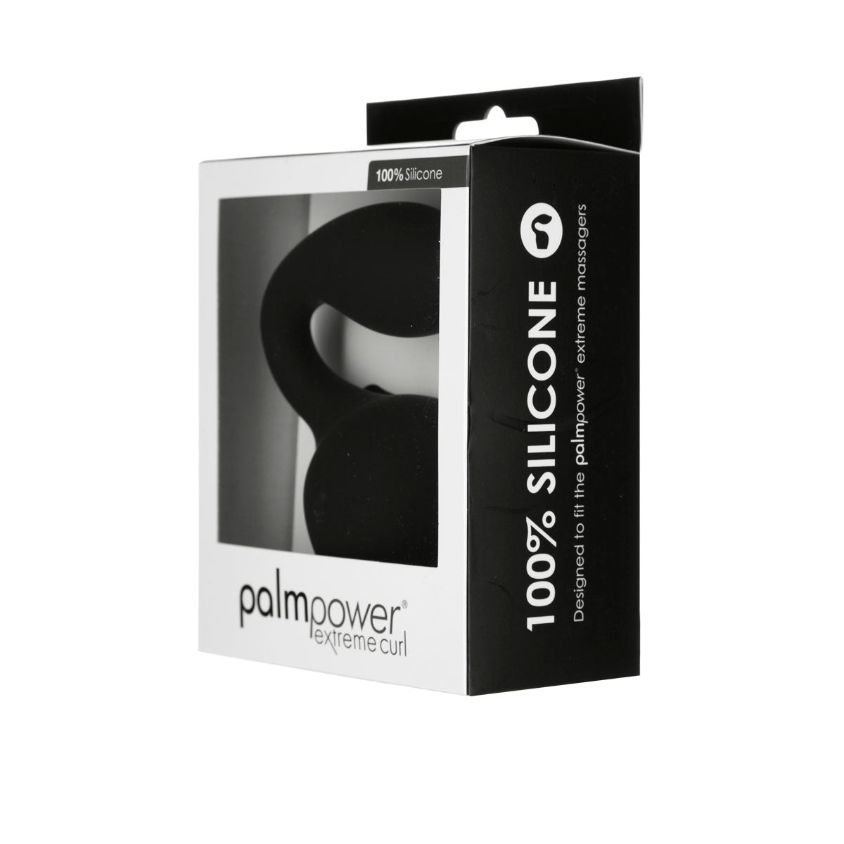 PalmPower - Extreme Curl - Silicone Massage Head - Black (For Use with PalmPower Extreme)