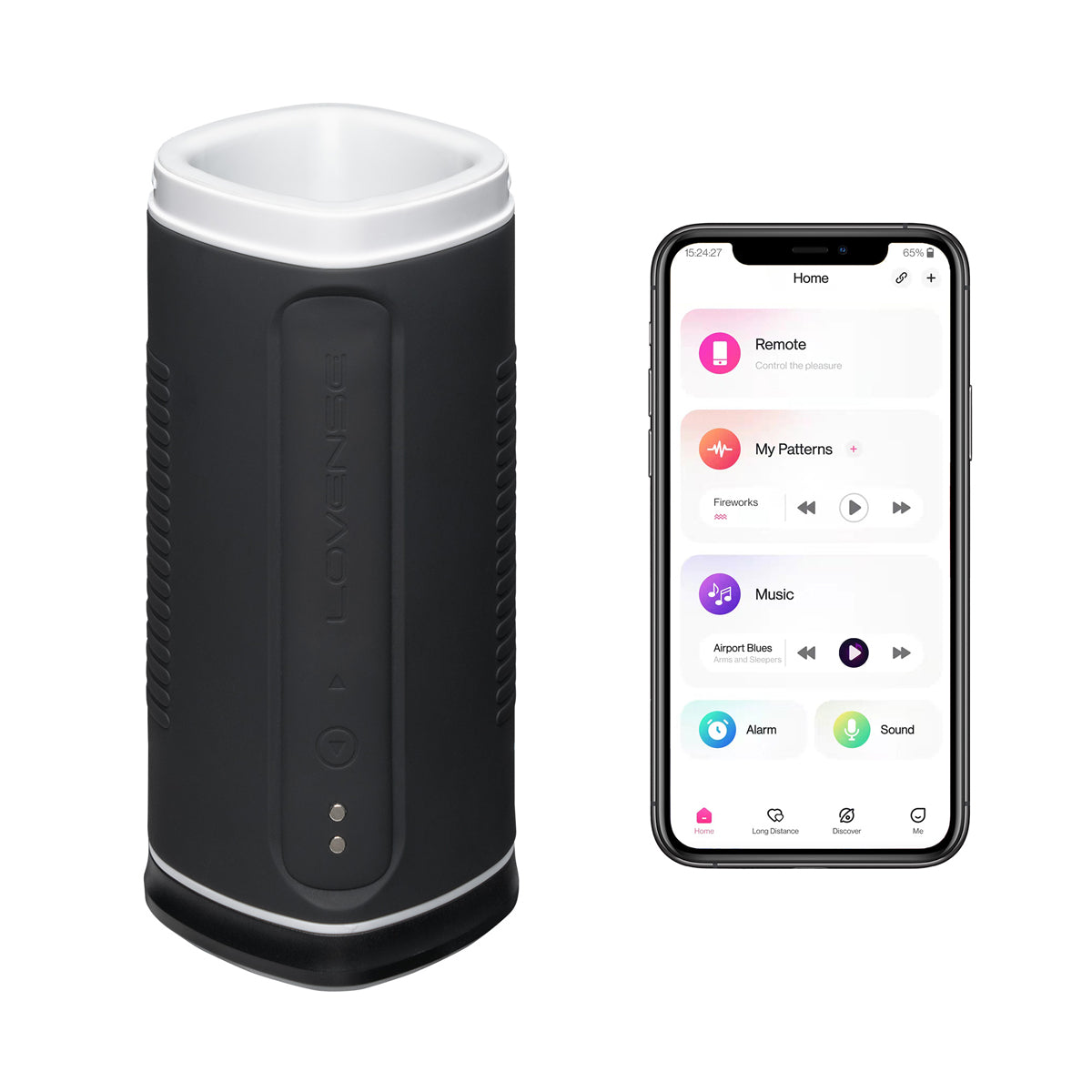 Lovense - Calor - Bluetooth Depth-Controlled Male Masturbator