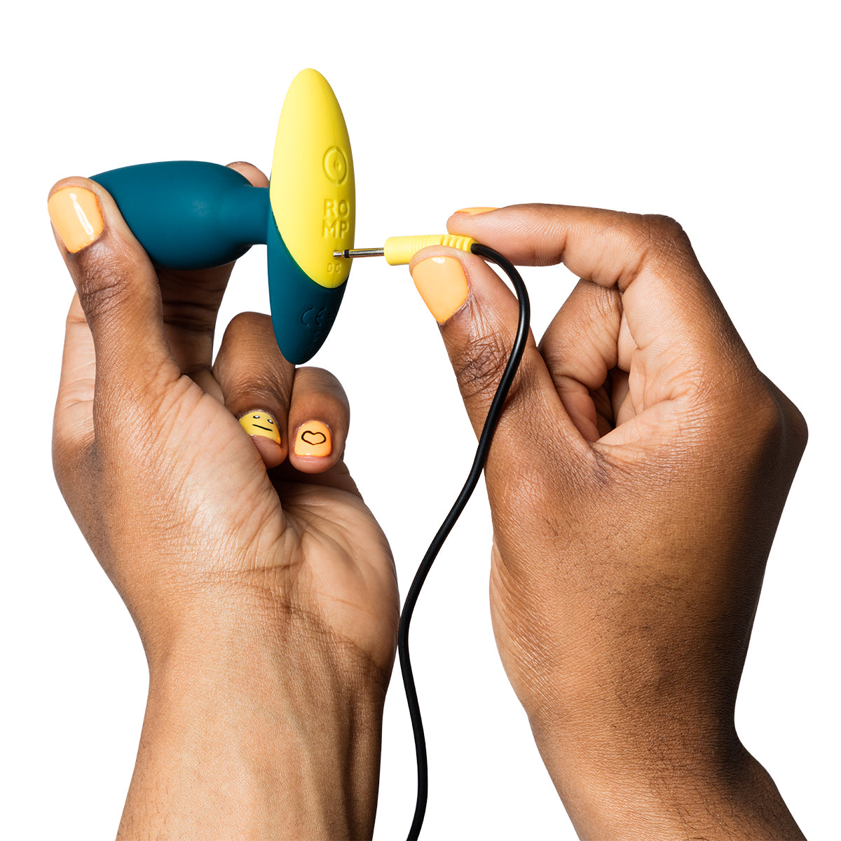 ROMP - Bass Vibrating Anal Plug - Blue