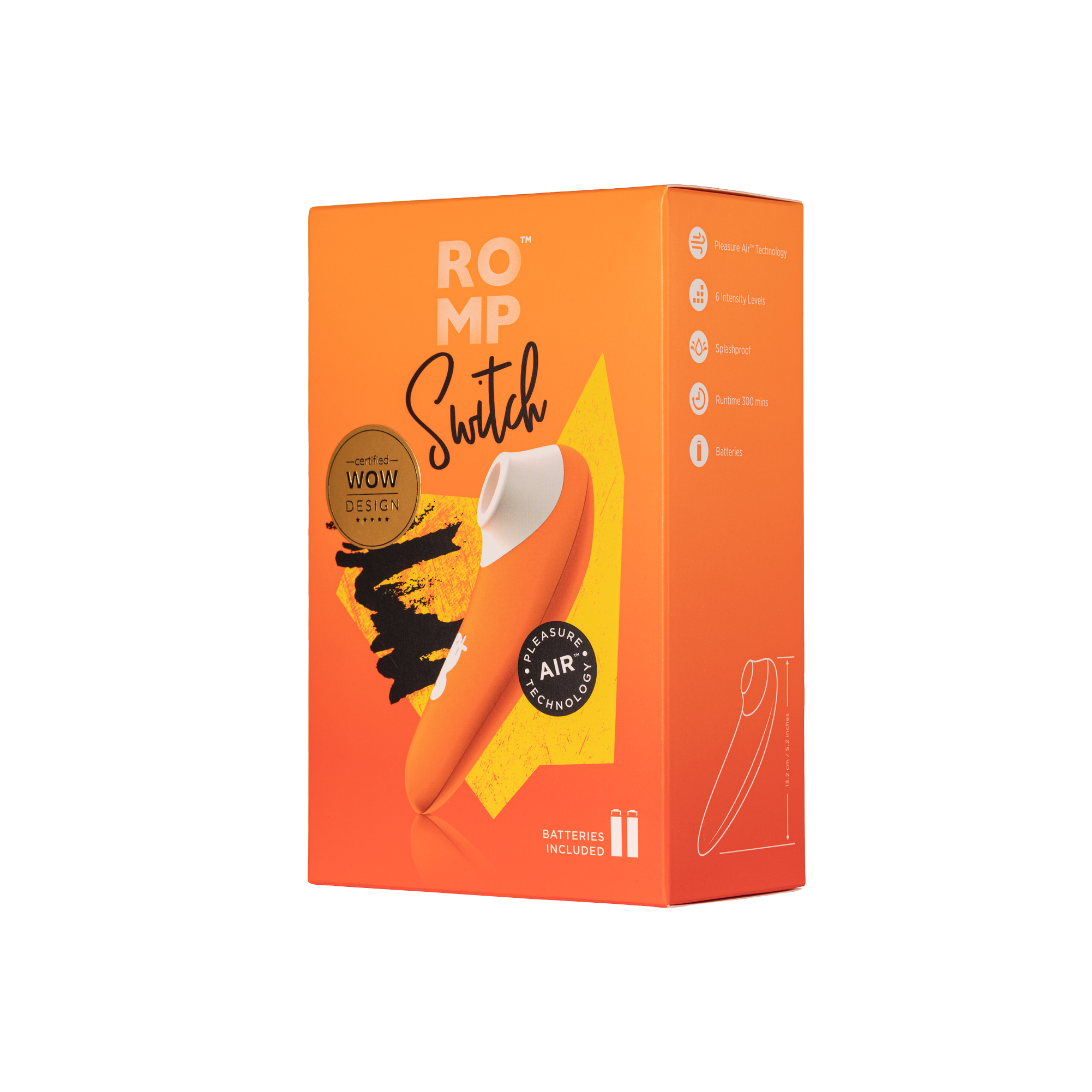 ROMP - Switch - Clitoral Stimulator - Orange