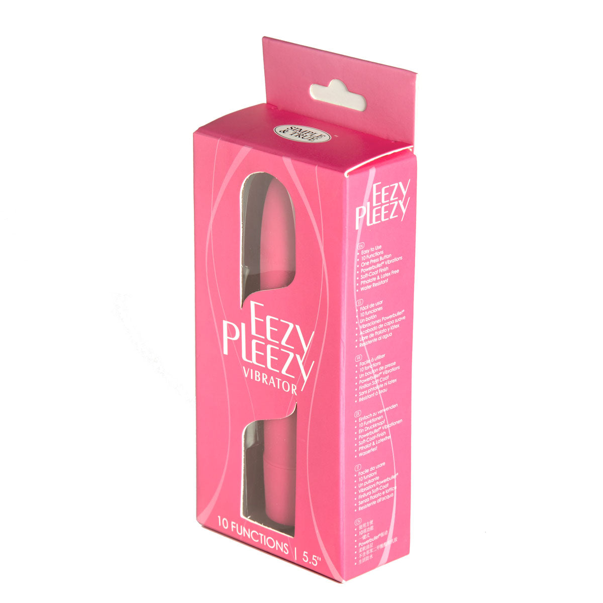 Eezy Pleezy - 5.5" Classic Vibrator - Pink