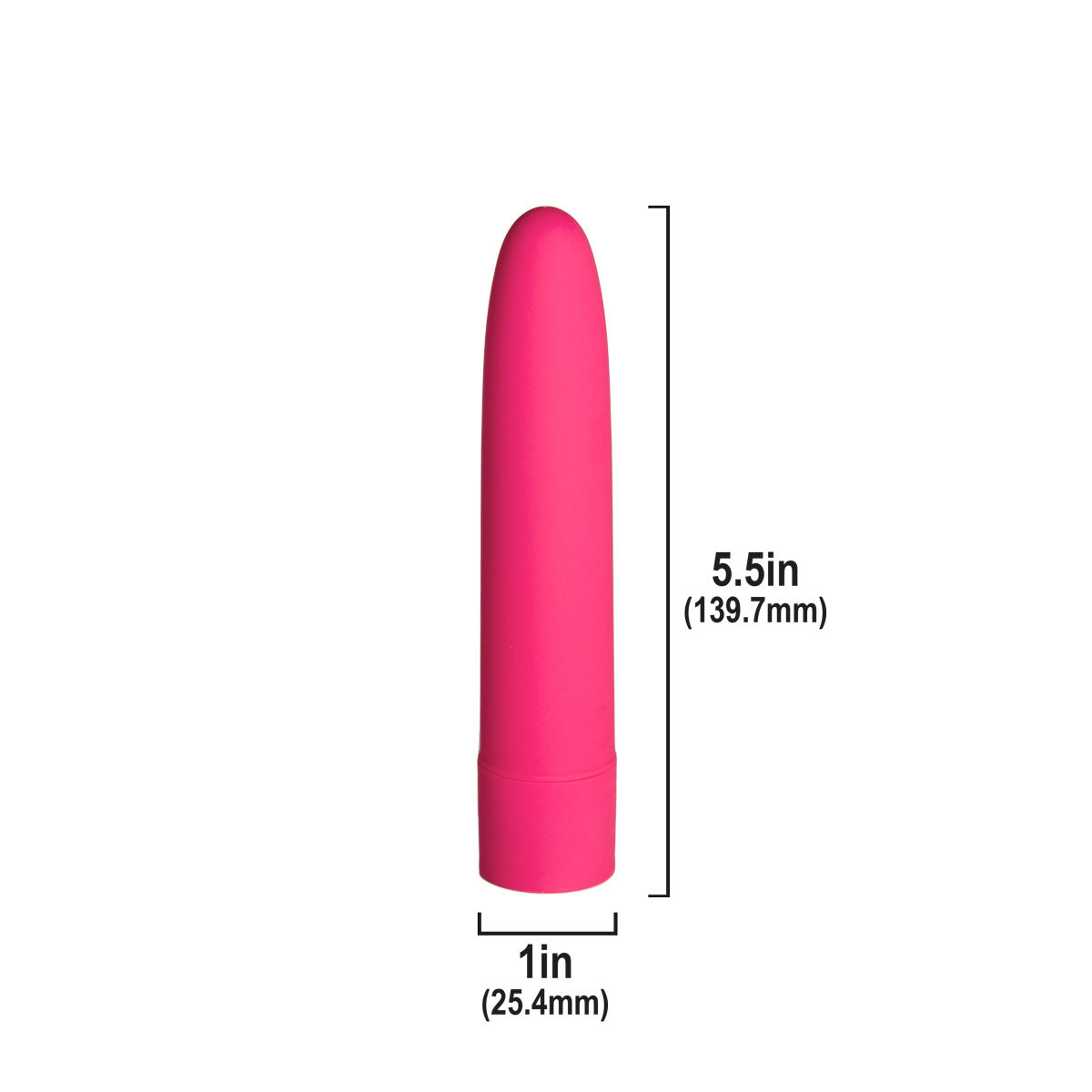 Eezy Pleezy - 5.5" Classic Vibrator - Pink
