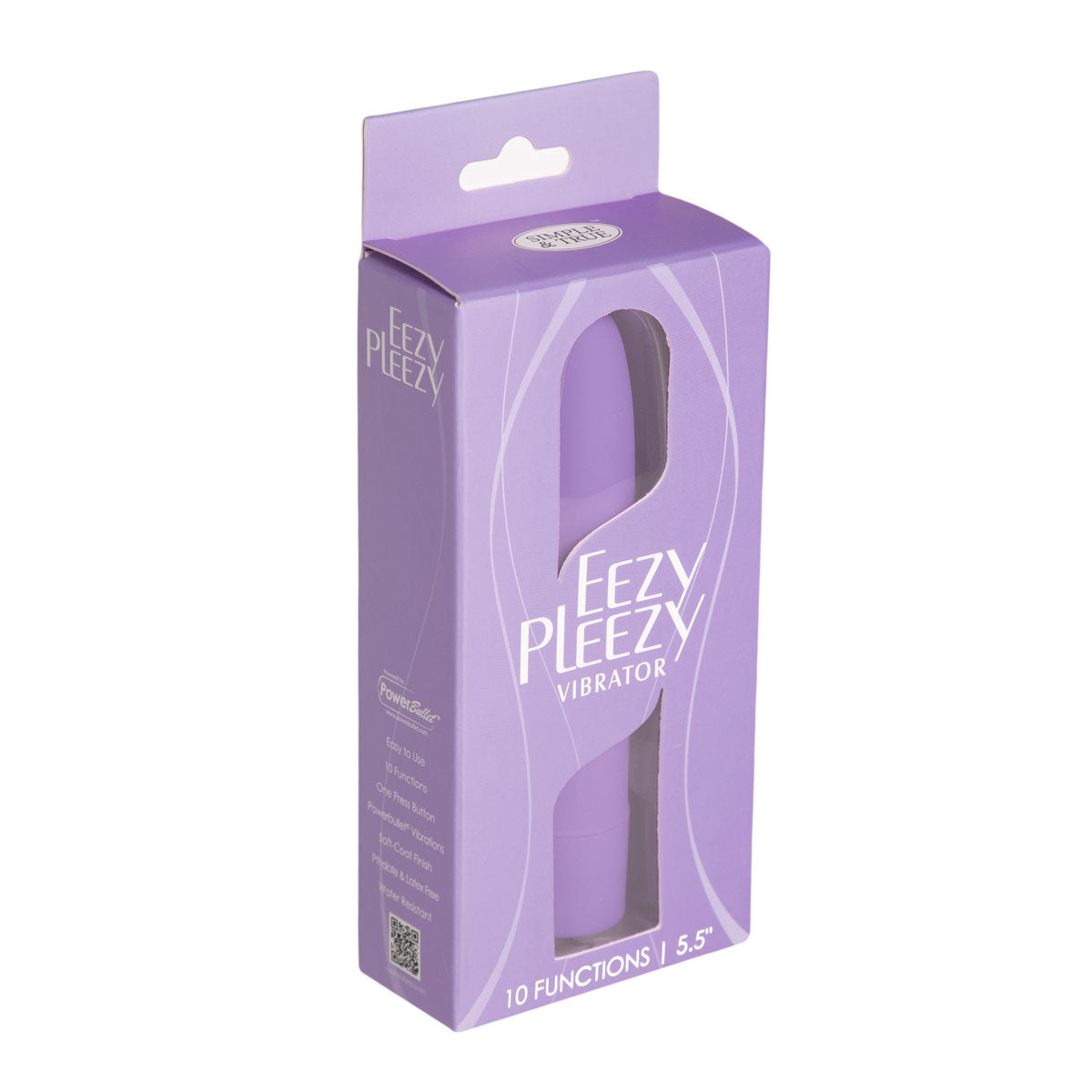 Eezy Pleezy - Vibrateur Classique 5.5" - Violet