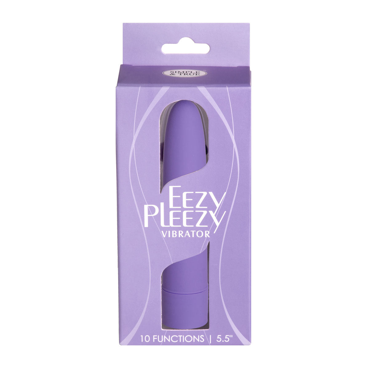 Eezy Pleezy - Vibrateur Classique 5.5" - Violet