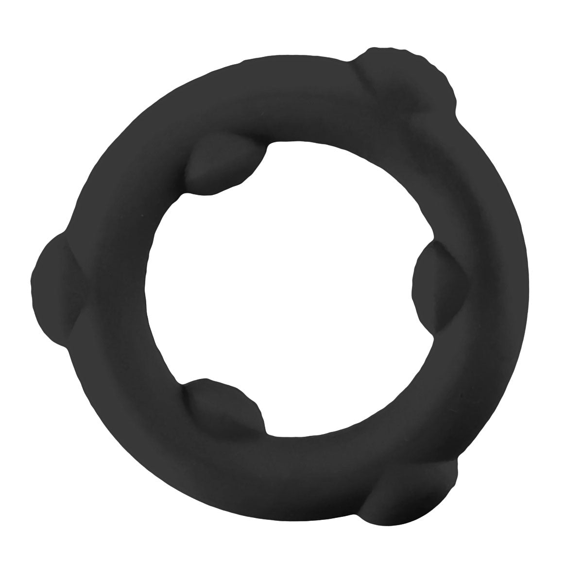 OXBALLS - Silicone Spinner Ring – Black