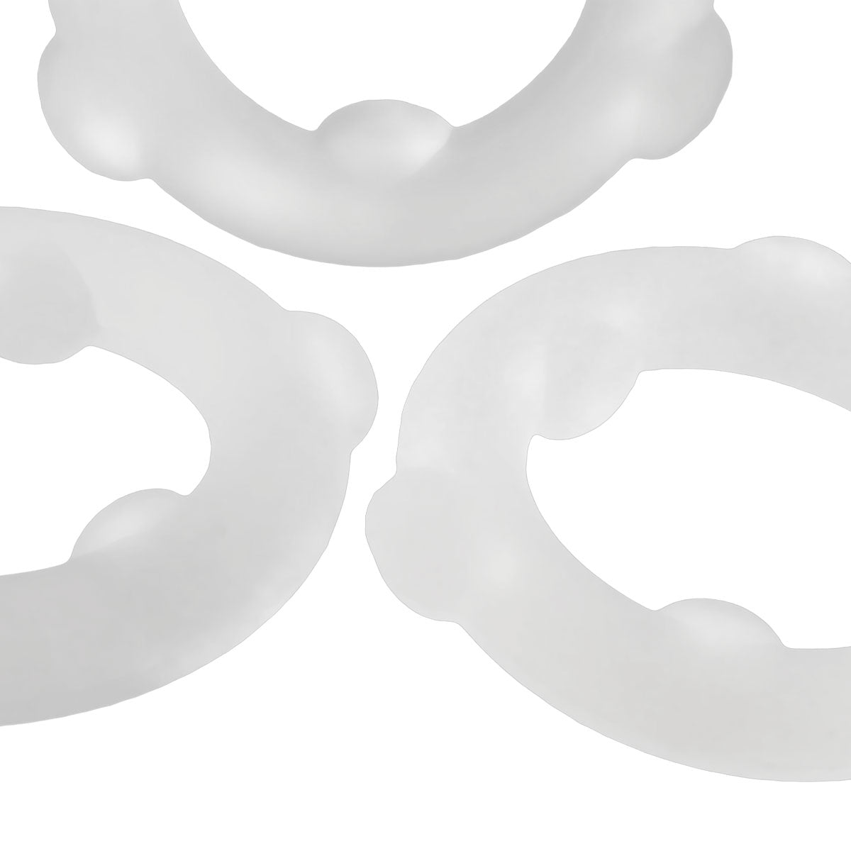 OXBALLS - Silicone Spinner Ring – Vapour Clear