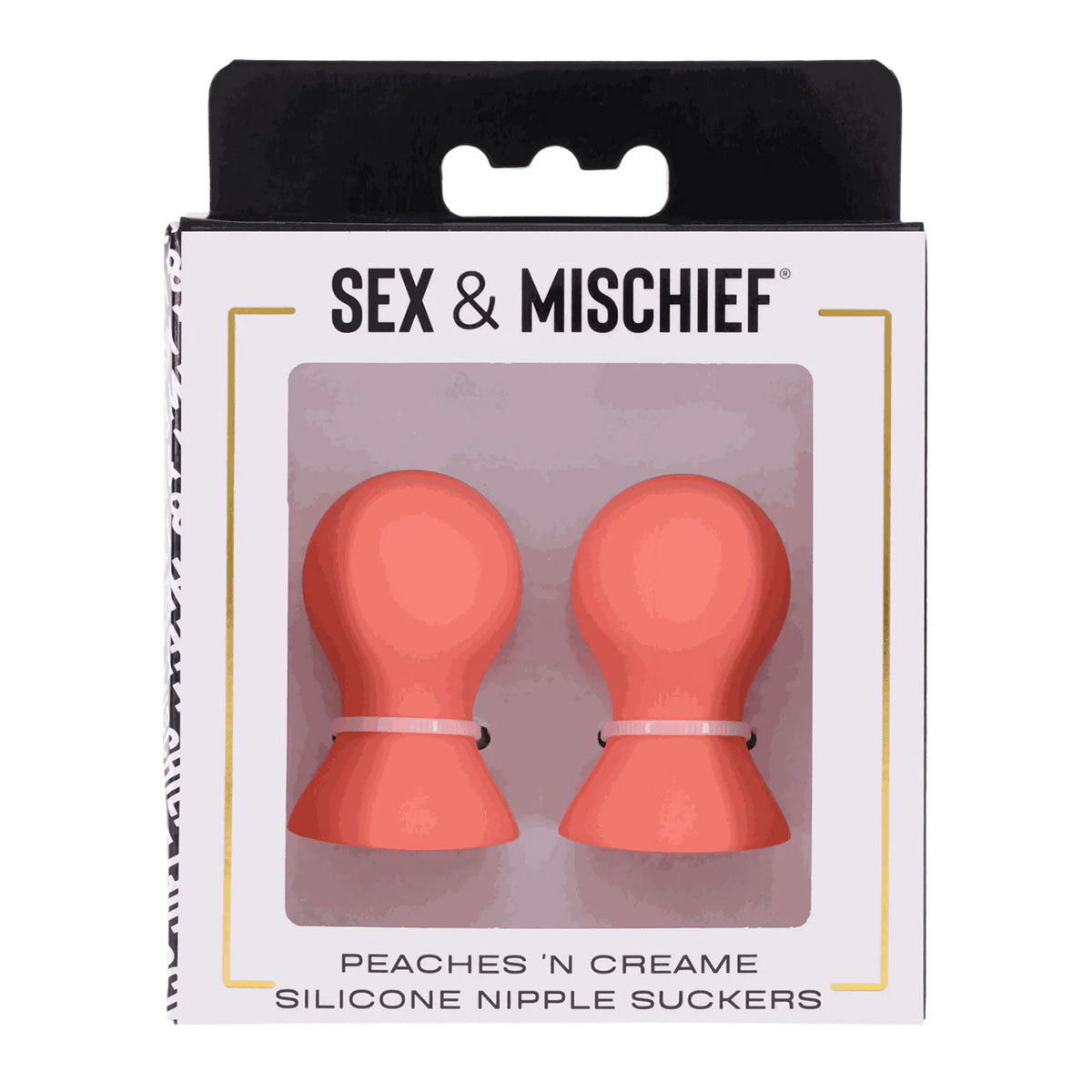 SportSheets Sex & Mischief Peaches ‘N CreaMe Tétines à ventouse en silicone
