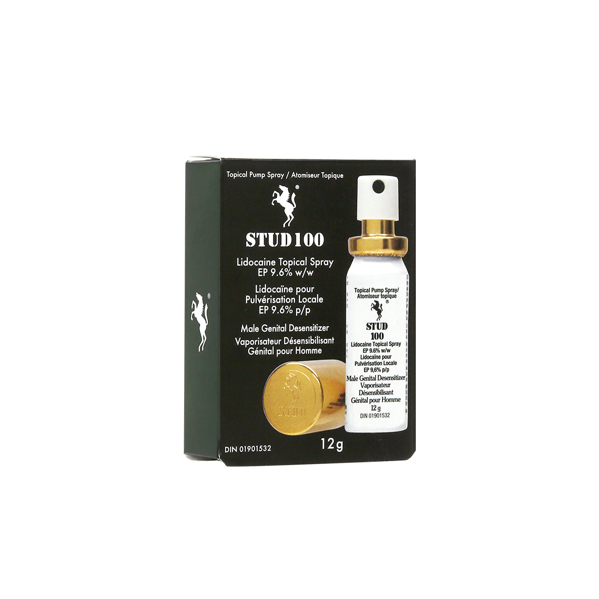 Stud 100 - Spray retardant pour hommes - 12g
