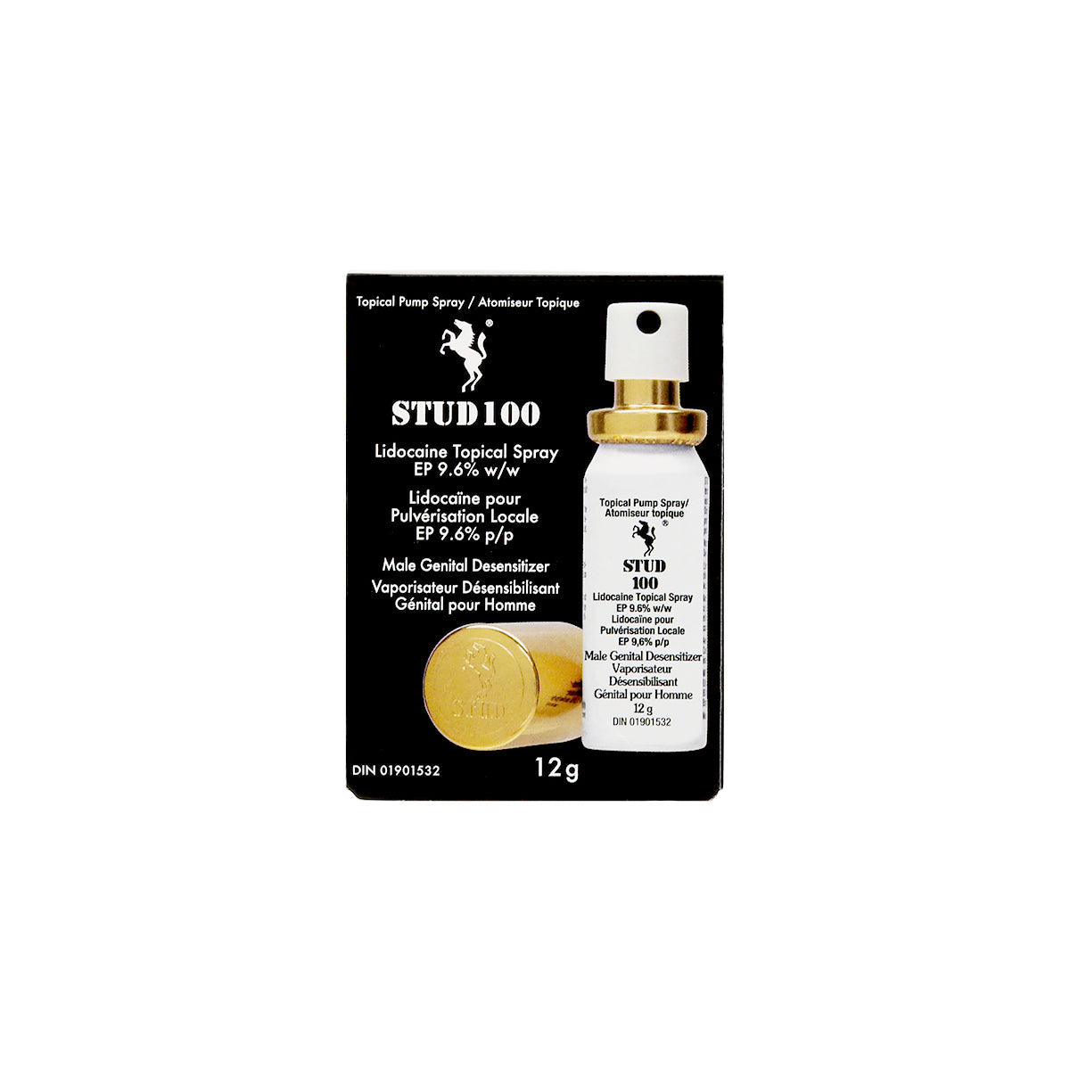 Stud 100 - Spray retardant pour hommes - 12g