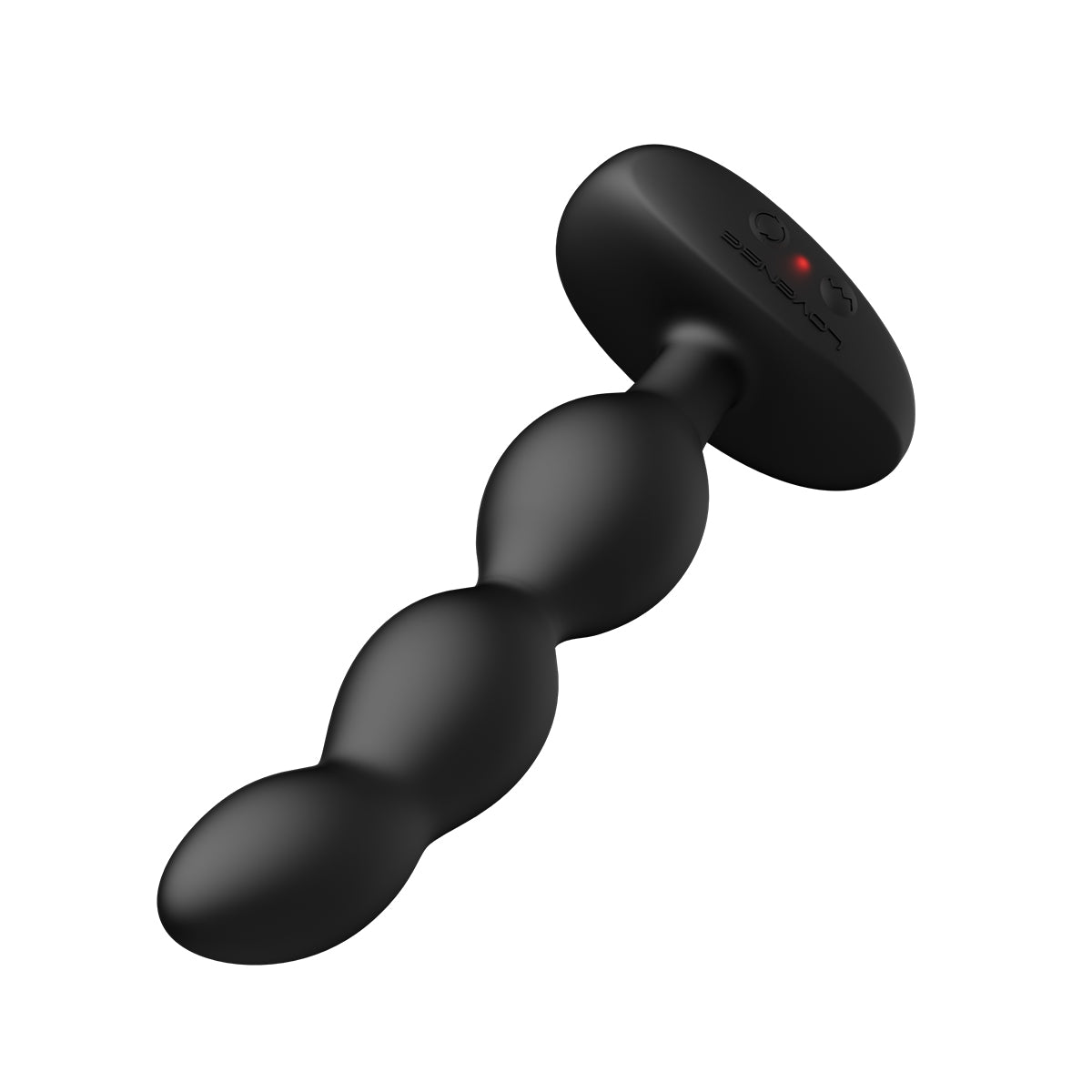 Lovense - Ridge Vibrating / Rotating Anal Beads - Black