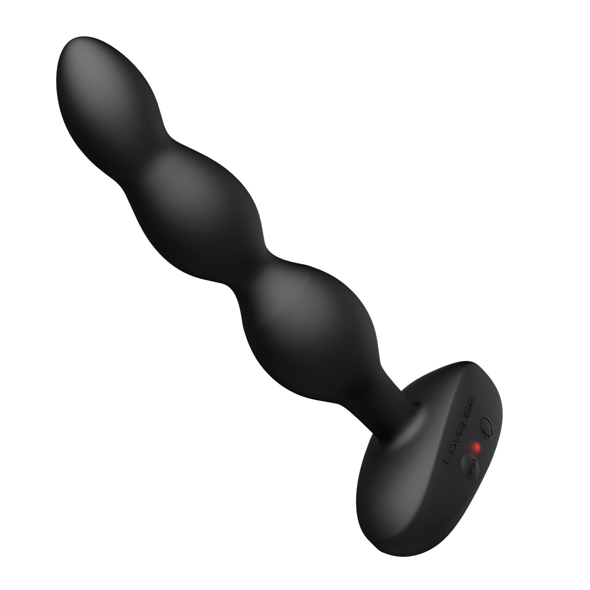 Lovense - Ridge Vibrating / Rotating Anal Beads - Black