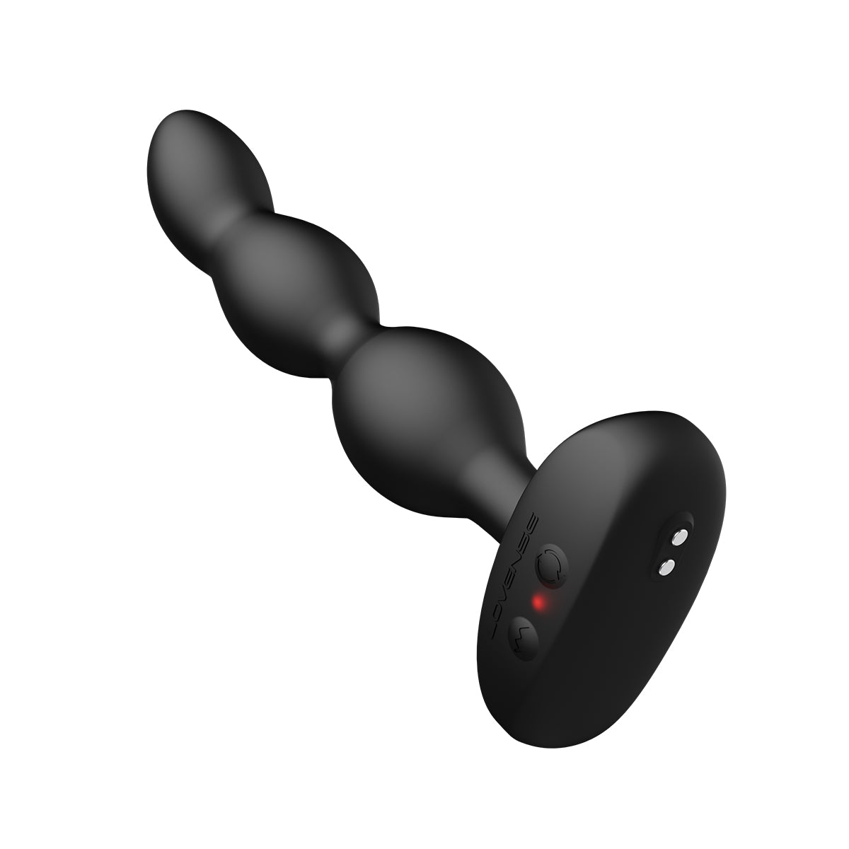 Lovense - Ridge Vibrating / Rotating Anal Beads - Black