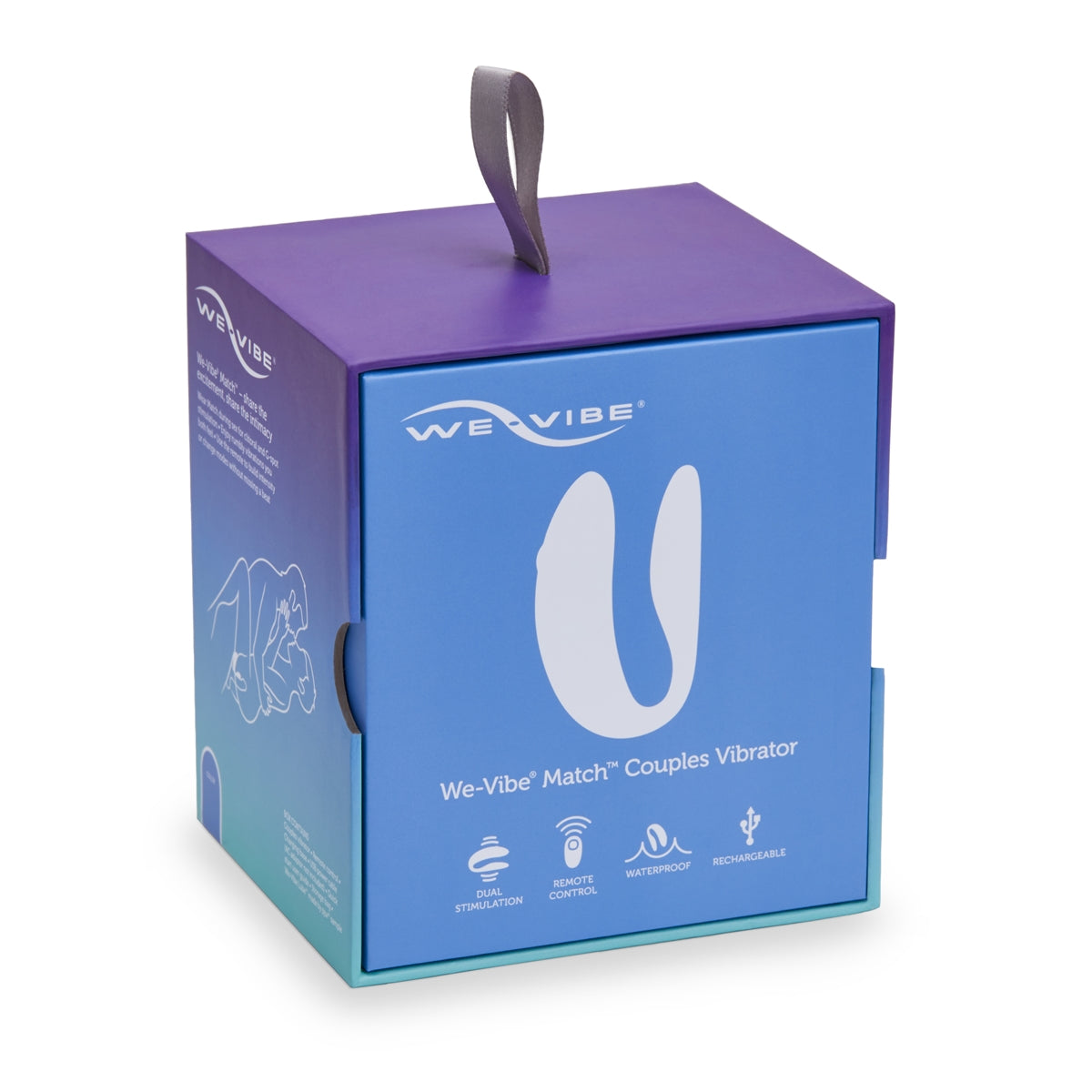 We-Vibe® Match - Vibrateur pour couples - Pervenche