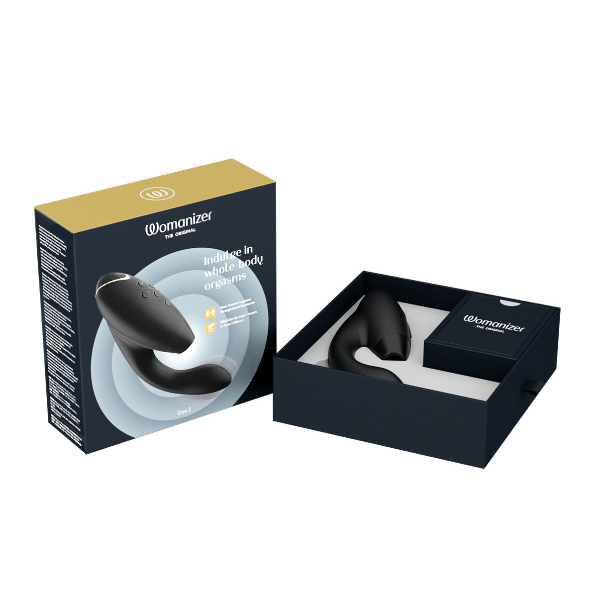 Womanizer - DUO 2 - Dual Stimulator - Black