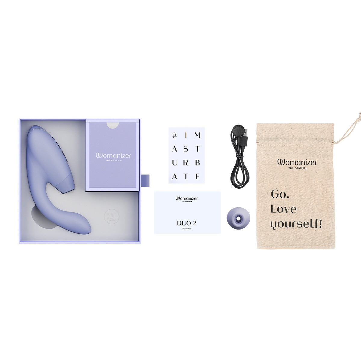 Womanizer - DUO 2 - Dual Stimulator - Lilac
