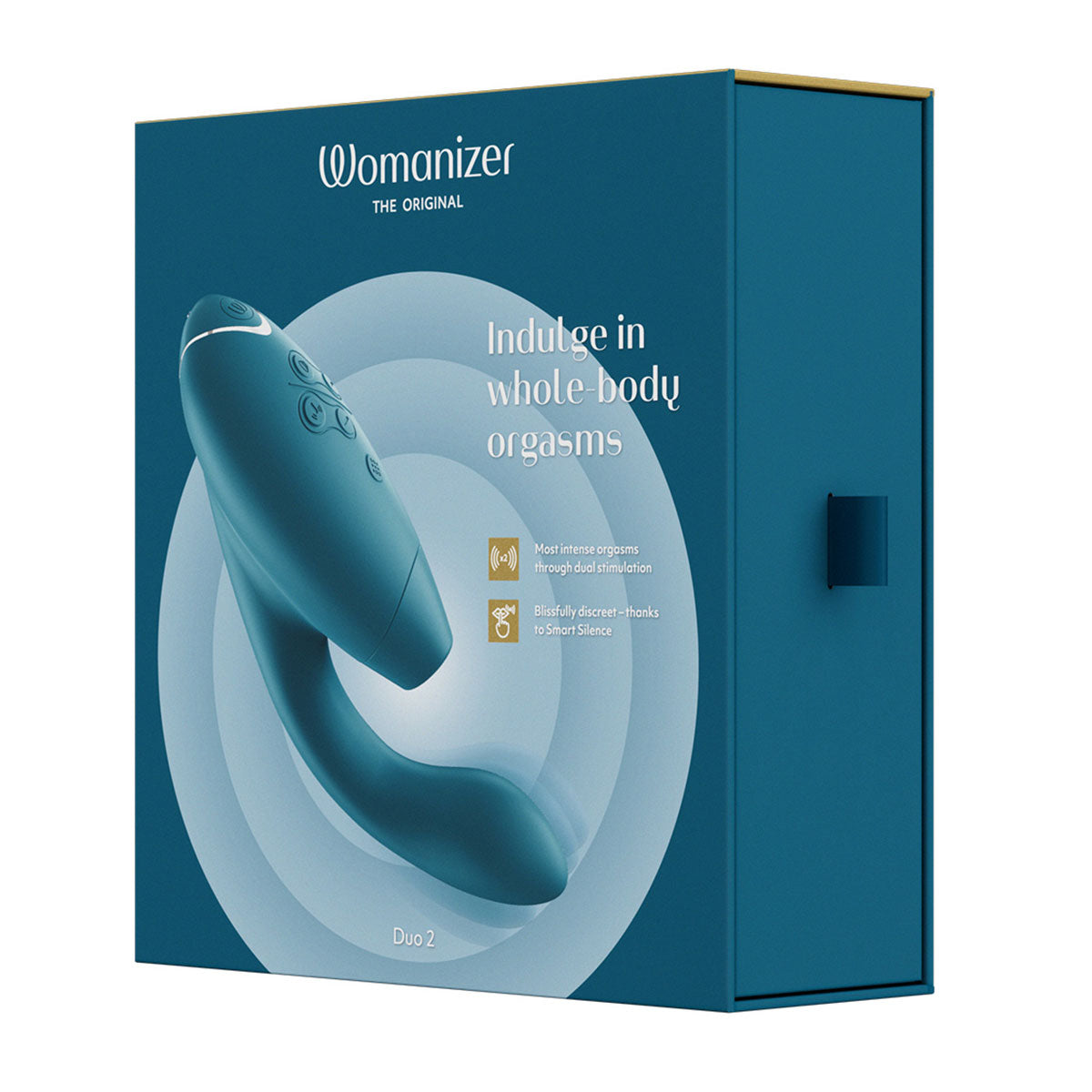 Womanizer - DUO 2 - Dual Stimulator - Petrol