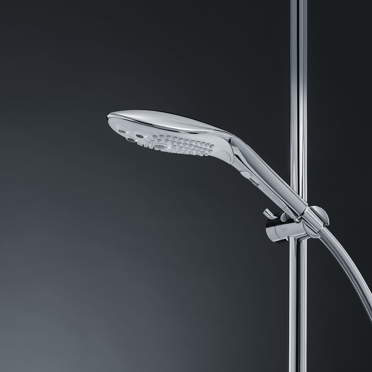 Womanizer - Wave - Combined Shower Head & Water Massage Clitoral Stimulator - Chrome