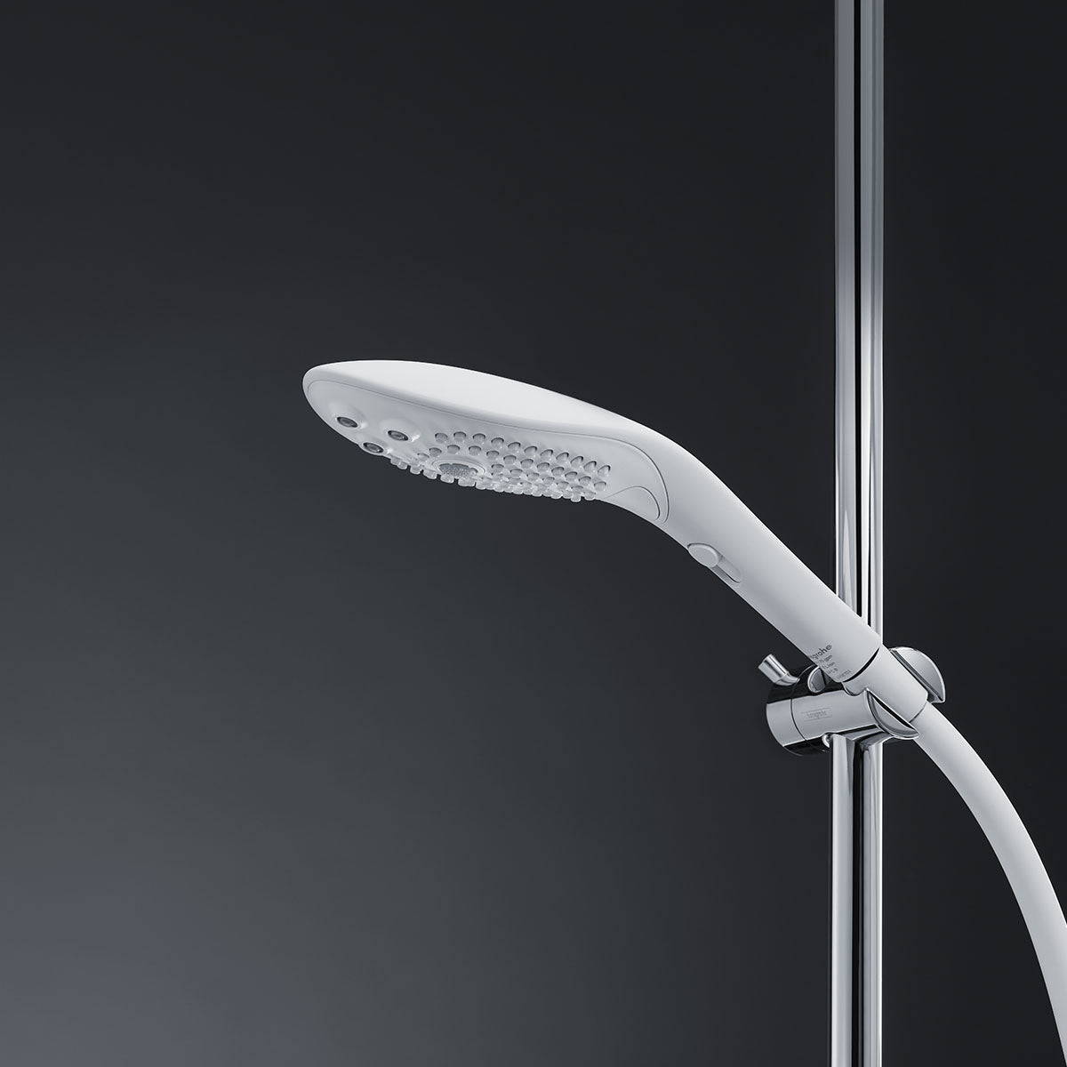 Womanizer - Wave - Combined Shower Head & Water Massage Clitoral Stimulator - White