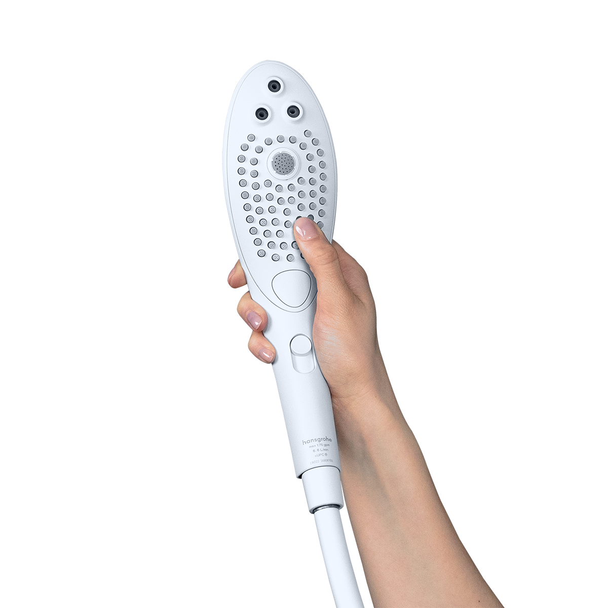 Womanizer - Wave - Combined Shower Head & Water Massage Clitoral Stimulator - White