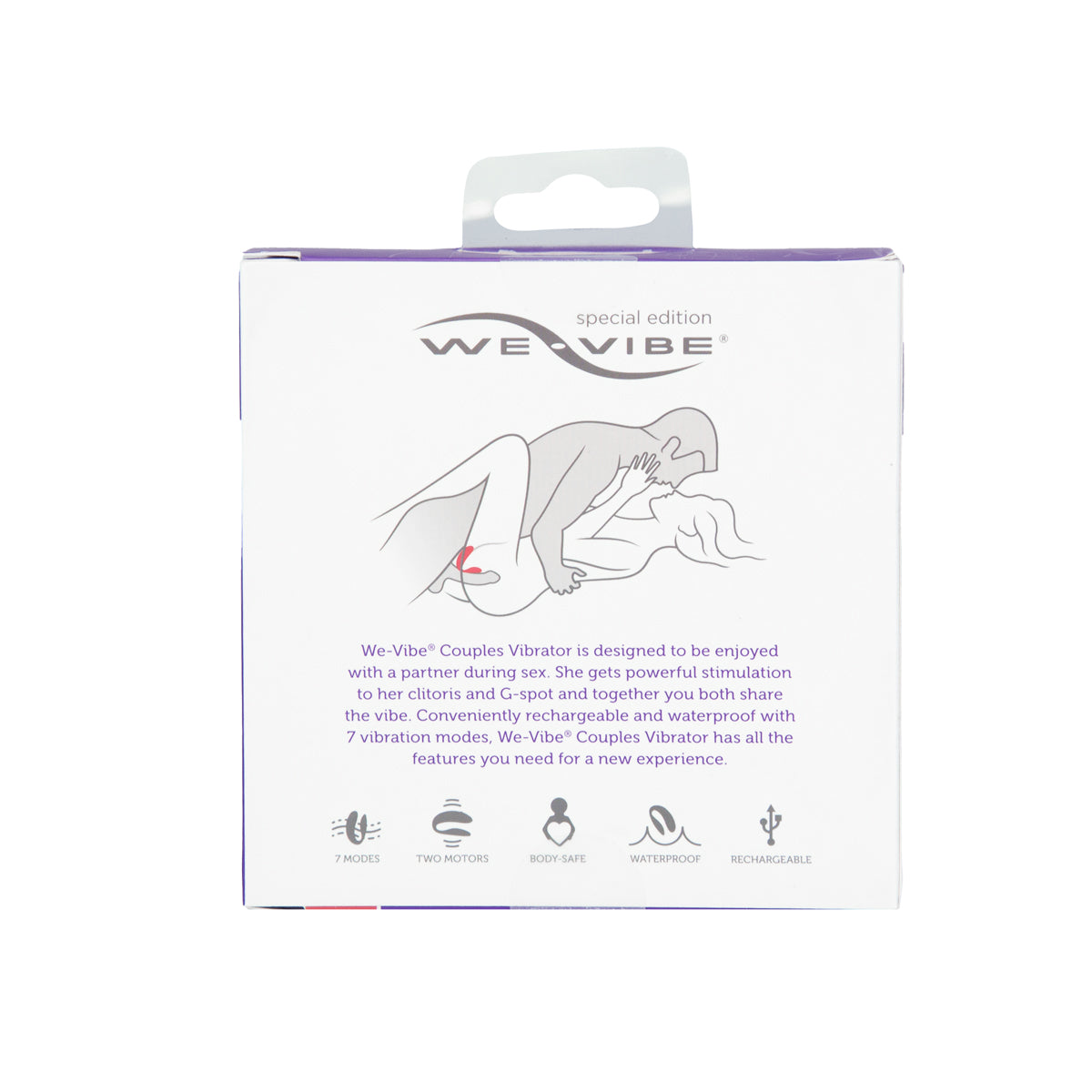 Vibreur rechargeable pour couples We-Vibe® Édition Spéciale - Rouge