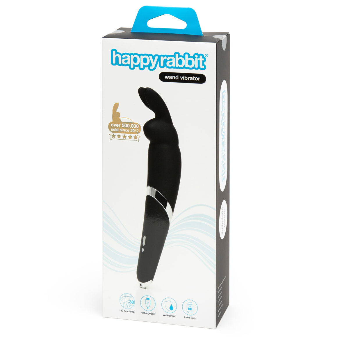 Happy Rabbit - Vibrateur baguette - Noir