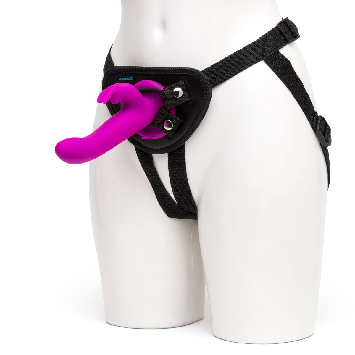 Happy Rabbit - Strap-On Kit - Purple