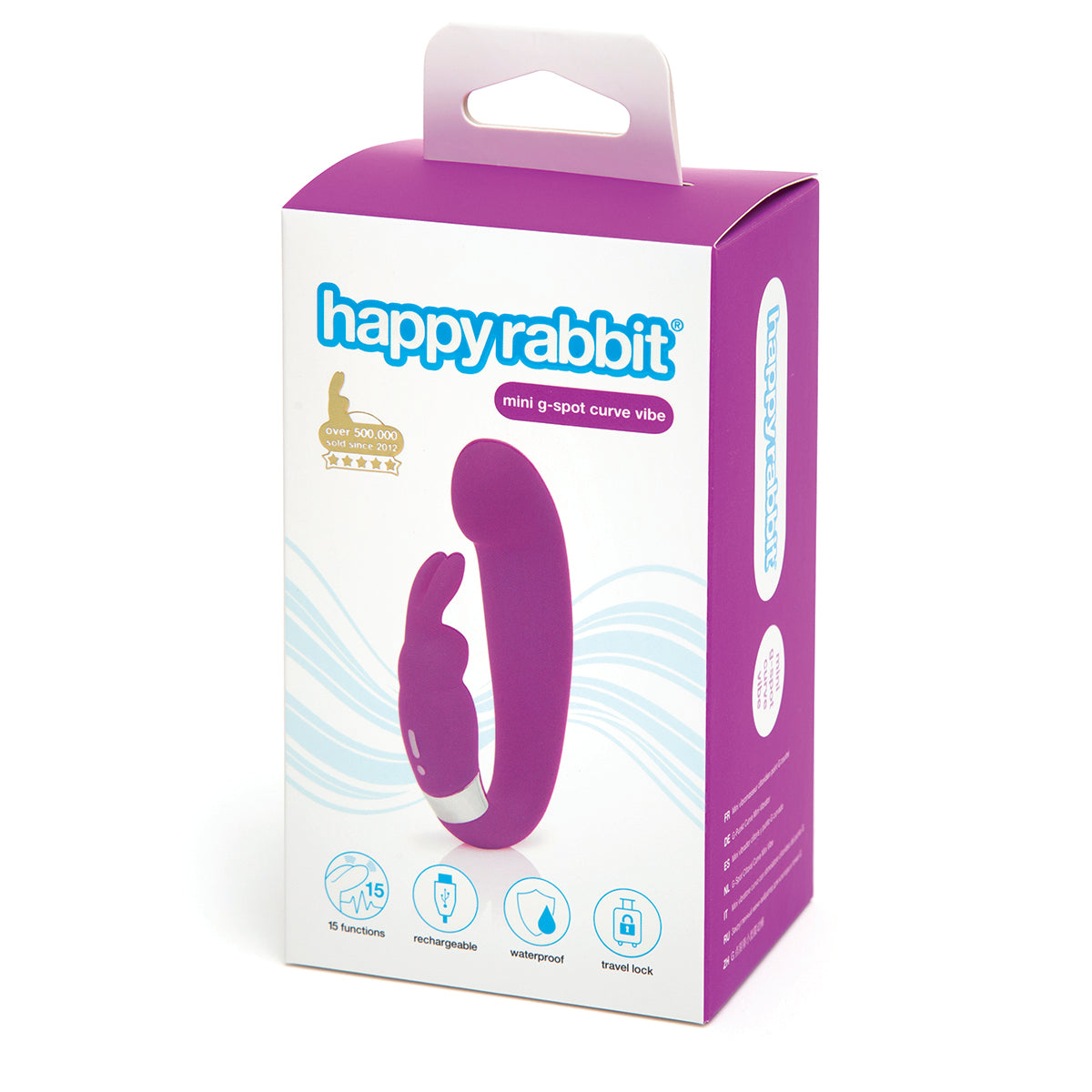 Happy Rabbit - Vibrateur Courbé Clitoridien Point G