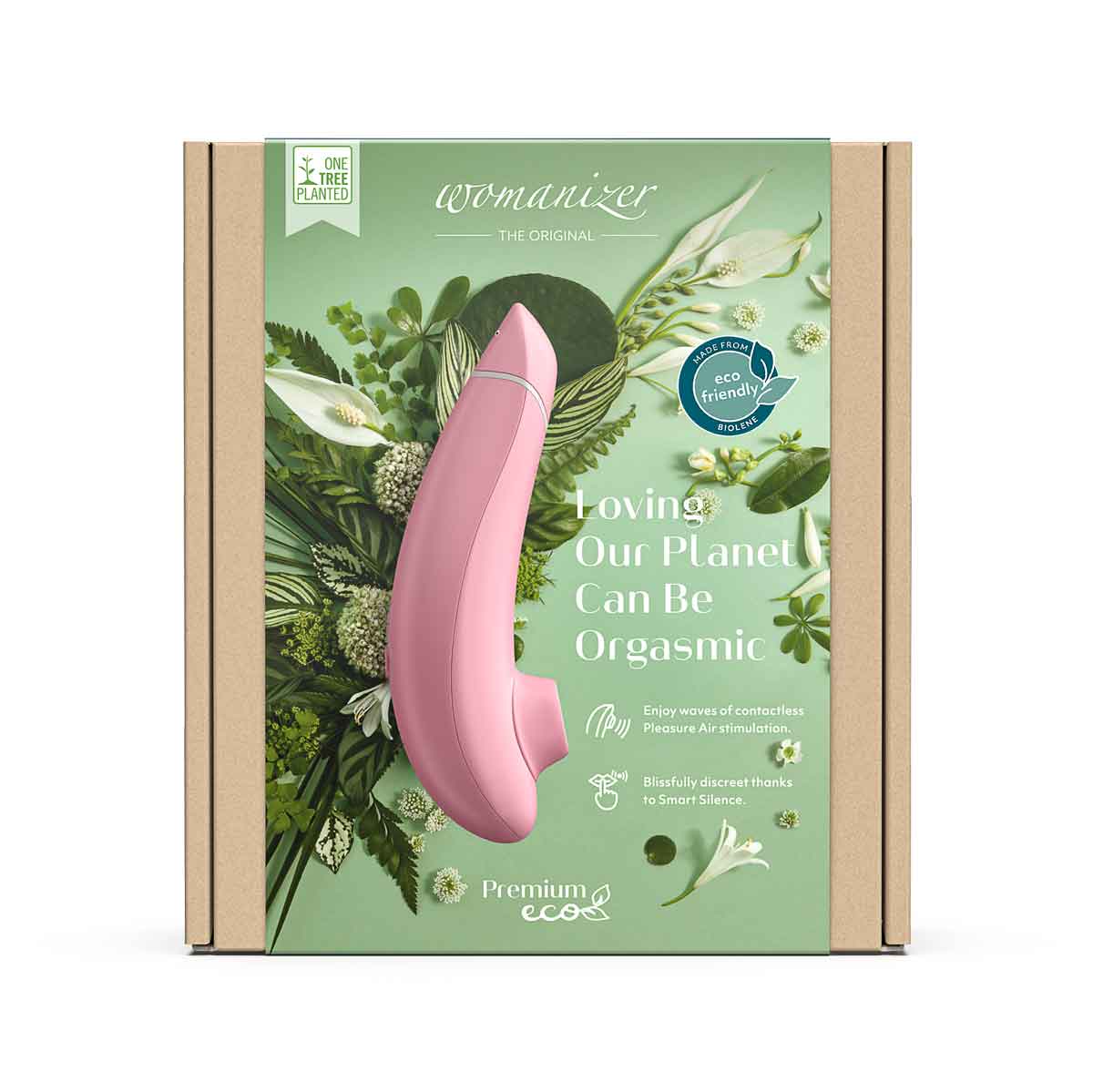 Womanizer - Premium Eco - Eco-Friendly Clitoral Stimulator - Pink