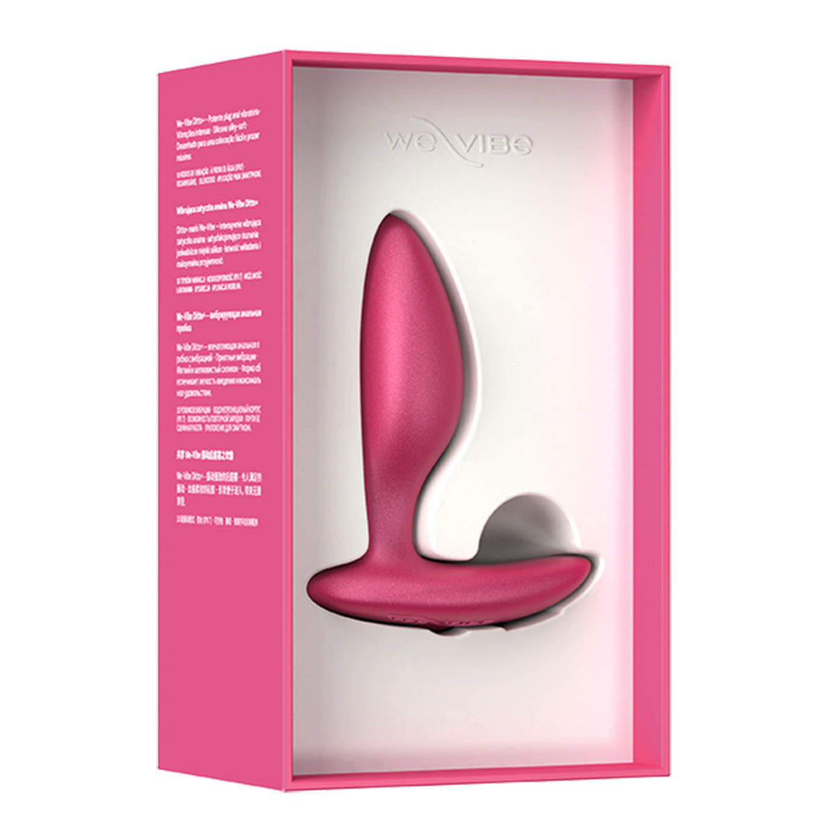 We-Vibe® Ditto+ - Plug Anal Vibrant avec Télécommande - Rose Cosmique