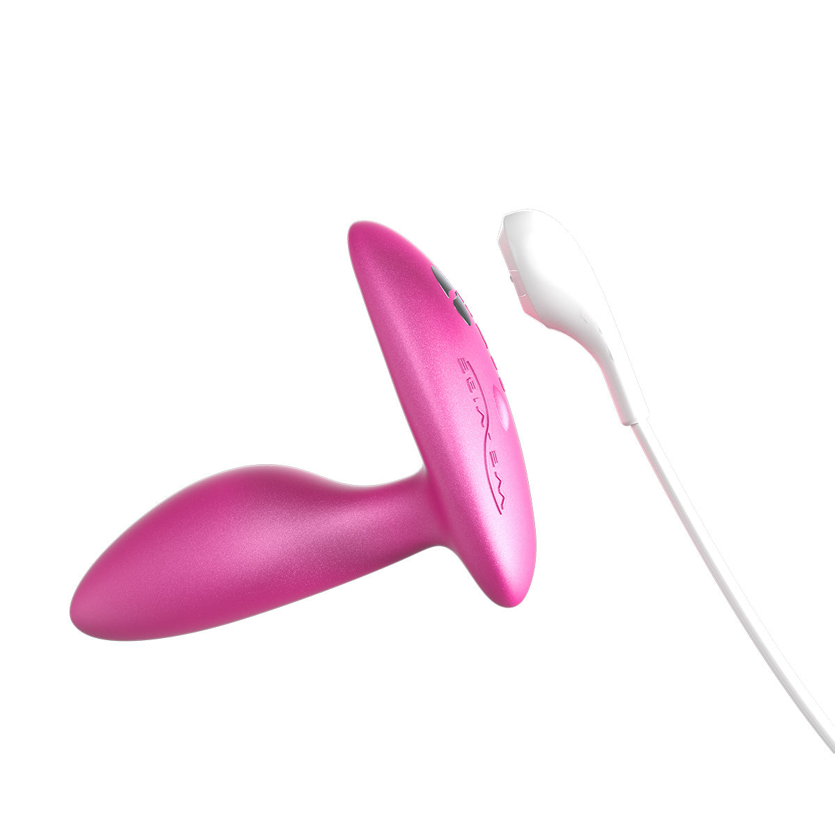 We-Vibe® Ditto+ - Plug Anal Vibrant avec Télécommande - Rose Cosmique
