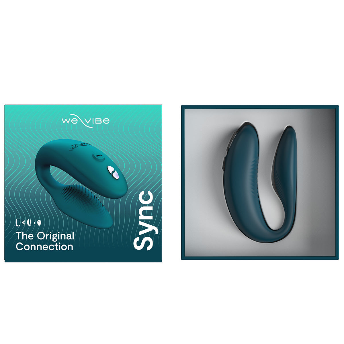We-Vibe® Sync Wearable Couples' Vibrator 2nd Generation - Green Velvet
