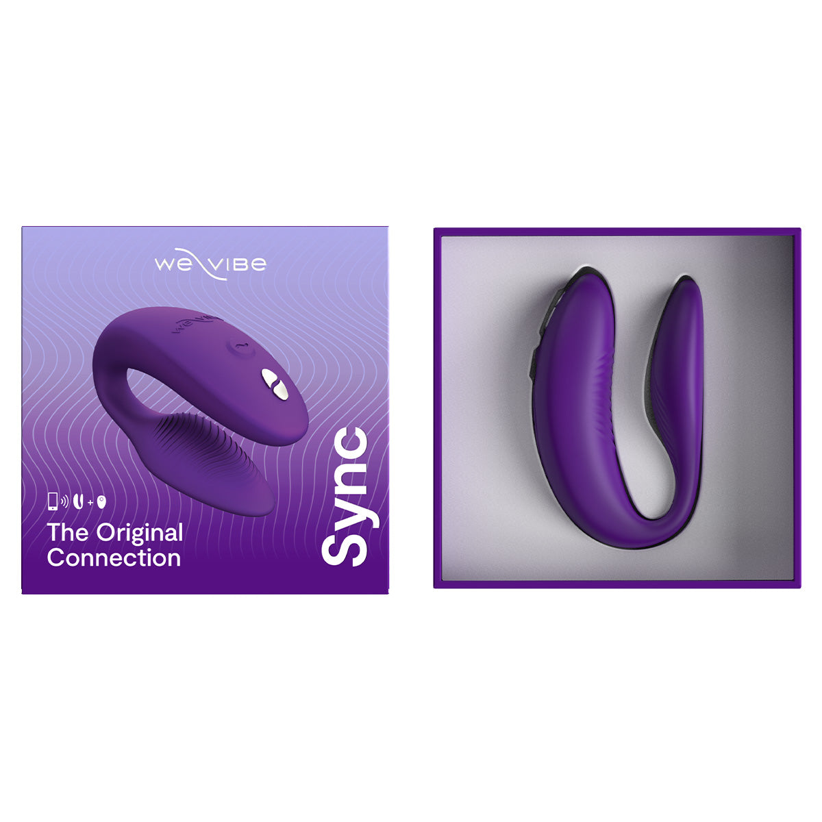 We-Vibe® Sync Couples' Vibrator 2nd Generation - Purple