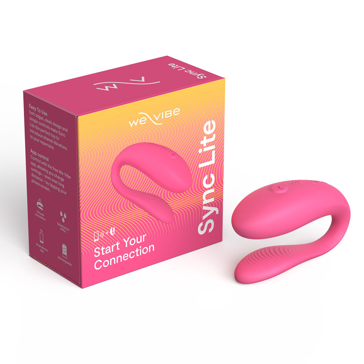 We-Vibe® Sync Lite - Couples' Vibrator - Pink