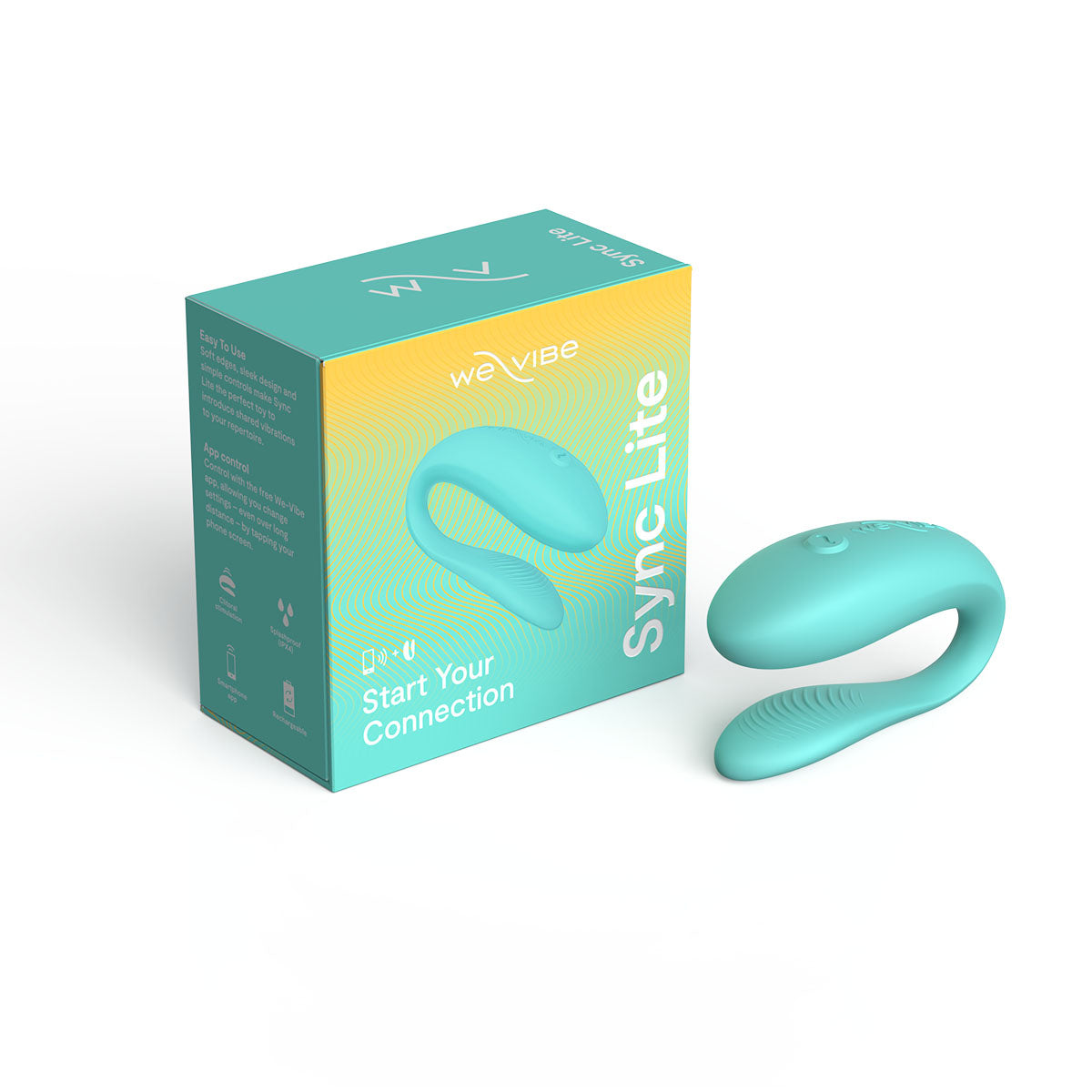 We-Vibe® Sync Lite - Couples' Vibrator - Aqua