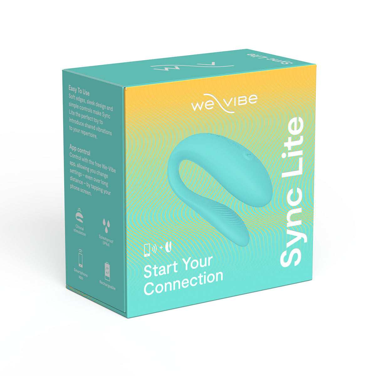 We-Vibe® Sync Lite - Couples' Vibrator - Aqua
