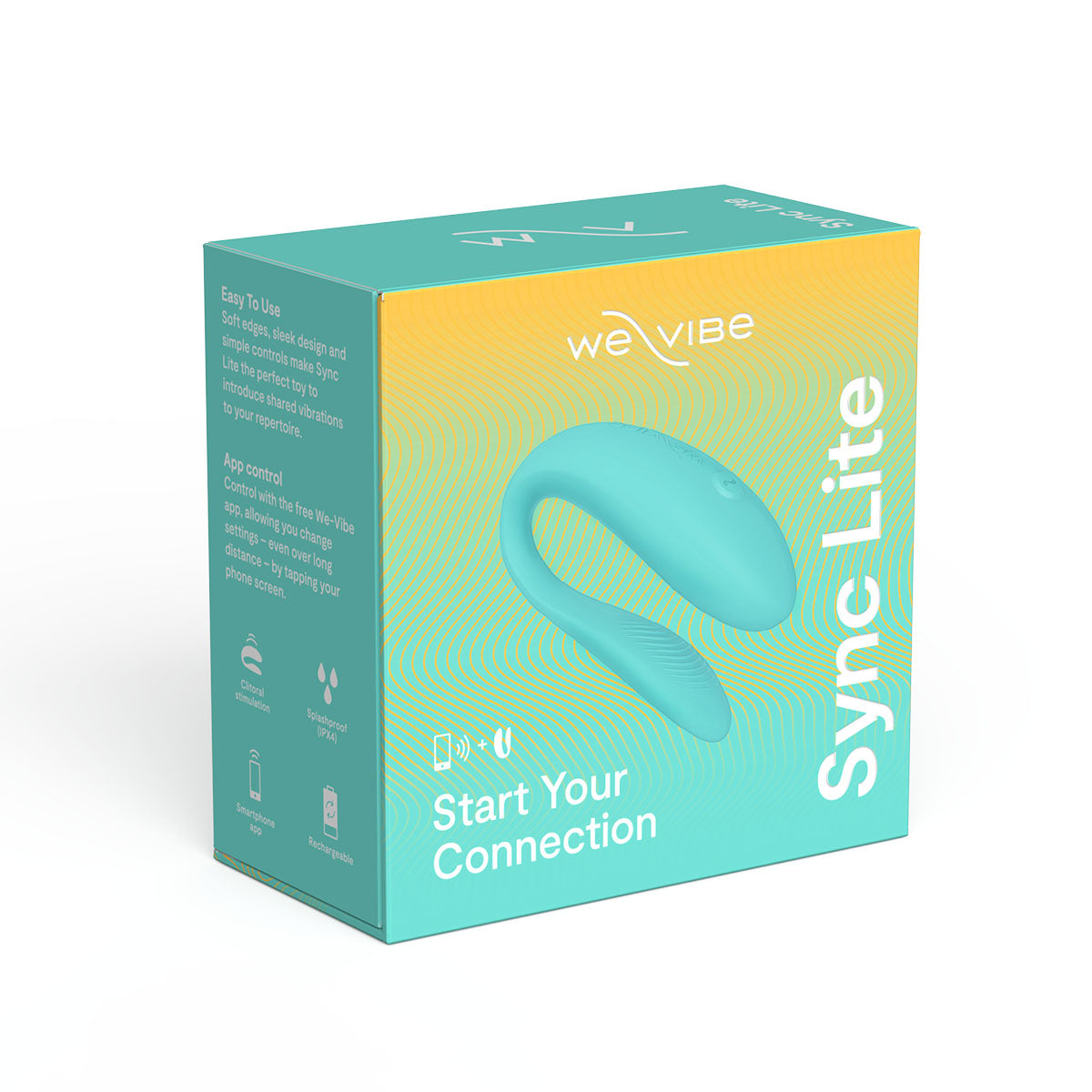 We-Vibe® Sync Lite - Couples' Vibrator - Aqua