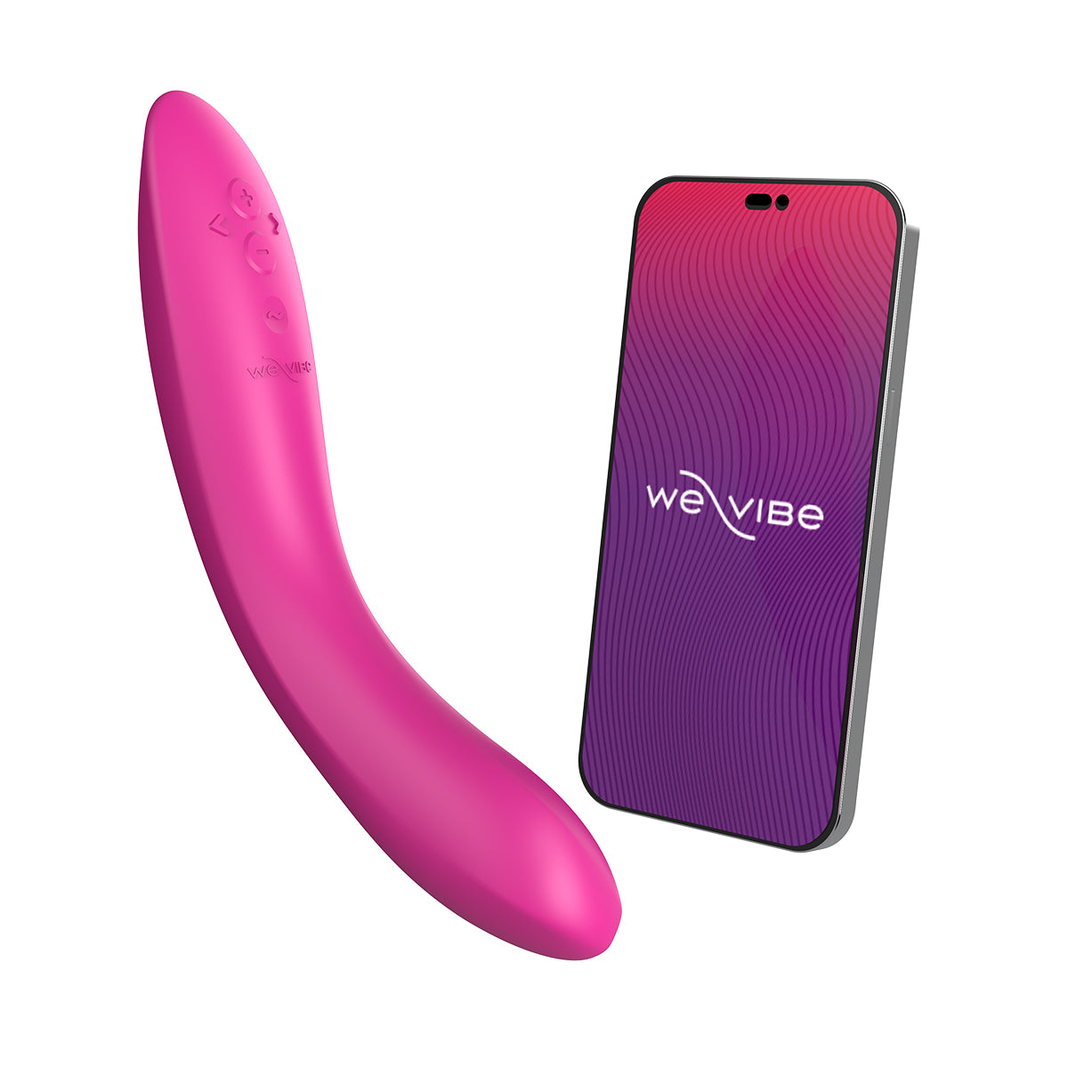 We-Vibe® Rave 2 - Twisted Pleasure - G-Spot Vibrator - Fuchsia