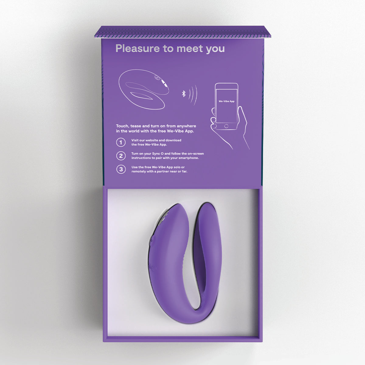 We-Vibe® Sync O - Couples Vibrator - Light Purple