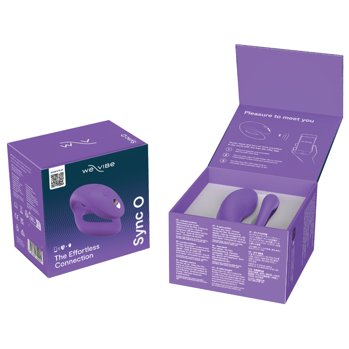 We-Vibe® Sync O - Couples Vibrator - Light Purple