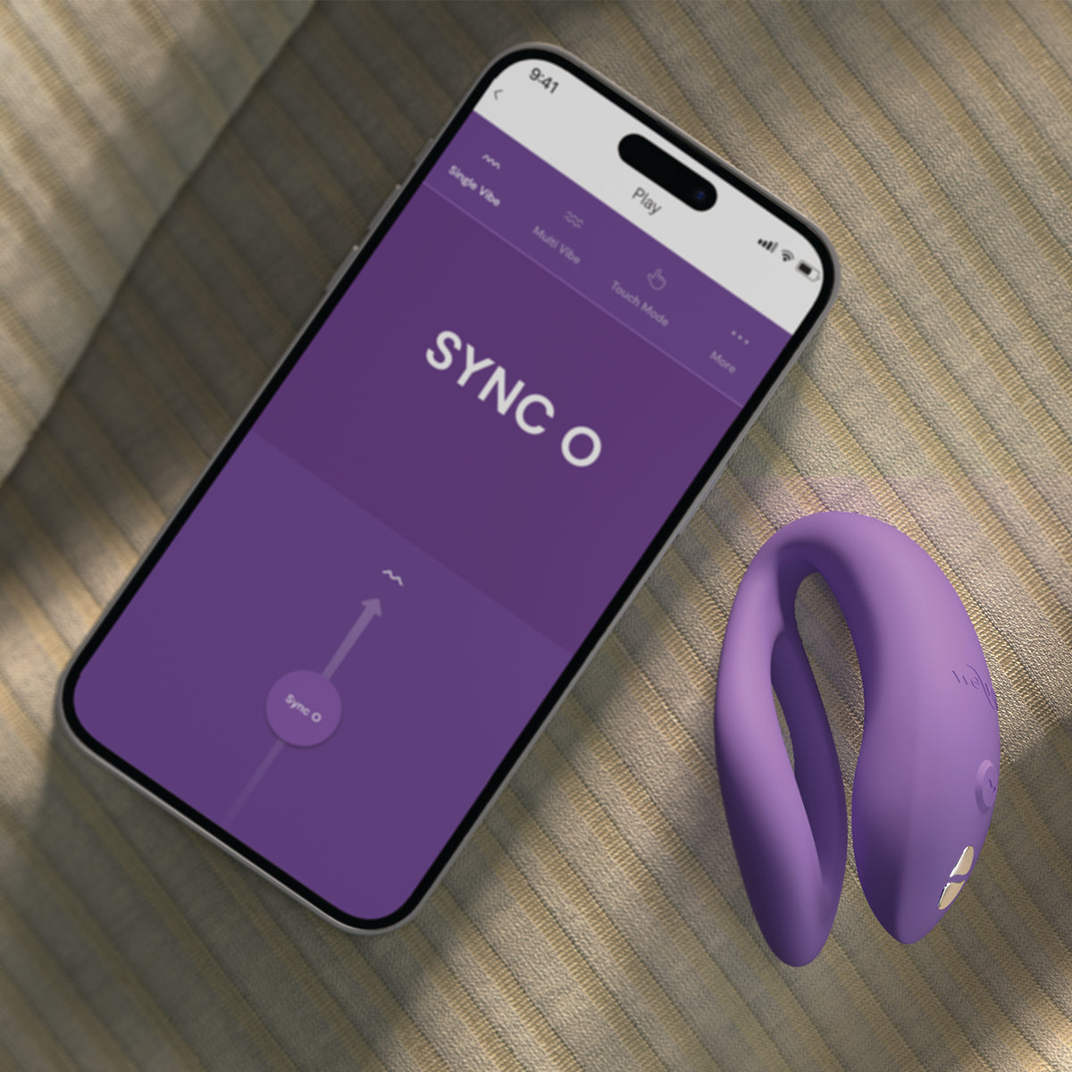 We-Vibe® Sync O - Couples Vibrator - Light Purple